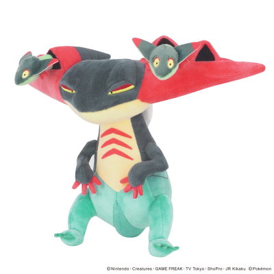 Officiële Pokemon knuffel Dragapult 31cm breedt, san-ei